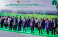 Conférence internationale sur l’afforestation et le reboisement à Brazzaville : le Président de l’Assemblée nationale, Sévon-Tepé Kodjo Adédzé a représenté le Chef de l’Etat
