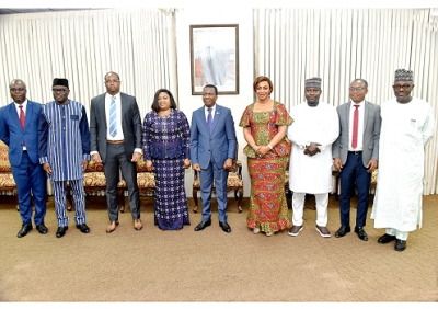 Togo: Le Président de l’Assemblée nationale a reçu en audience la Présidente du Parlement de la CEDEAO, Hadja Mémounatou Ibrahima